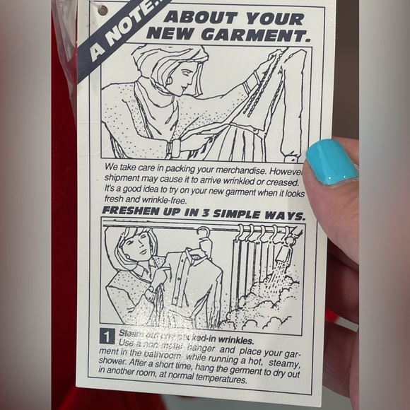 🆕Venezia Bright red polyester jacket-Y2K-Deadstock-slouchy coat-winter coat NWT - Picture 5 of 12